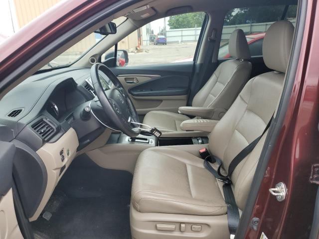  HONDA RIDGELINE 2018 Bordowy