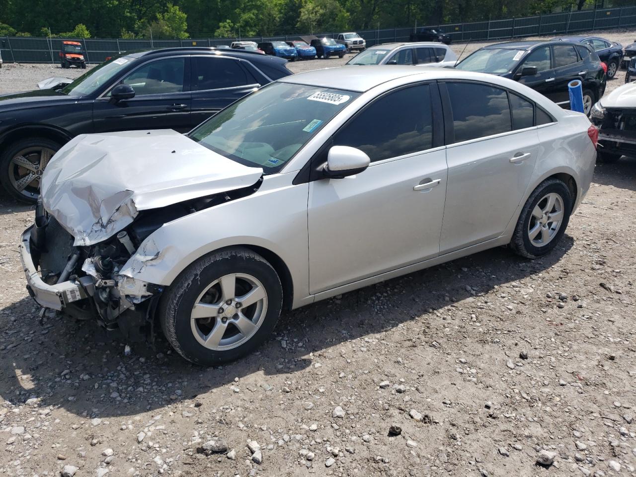2016 Chevrolet Cruze Limited Lt продається в Madisonville, TN - Front End