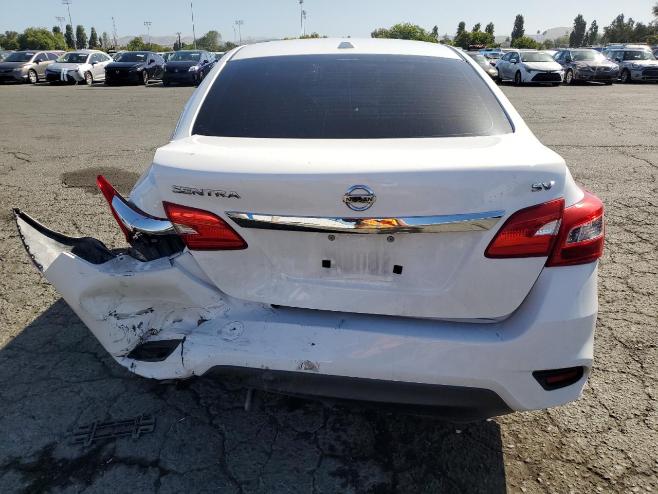 2019 Nissan Sentra S VIN: 3N1AB7AP3KY284030 Lot: 56890065