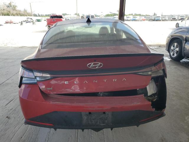  HYUNDAI ELANTRA 2022 Red