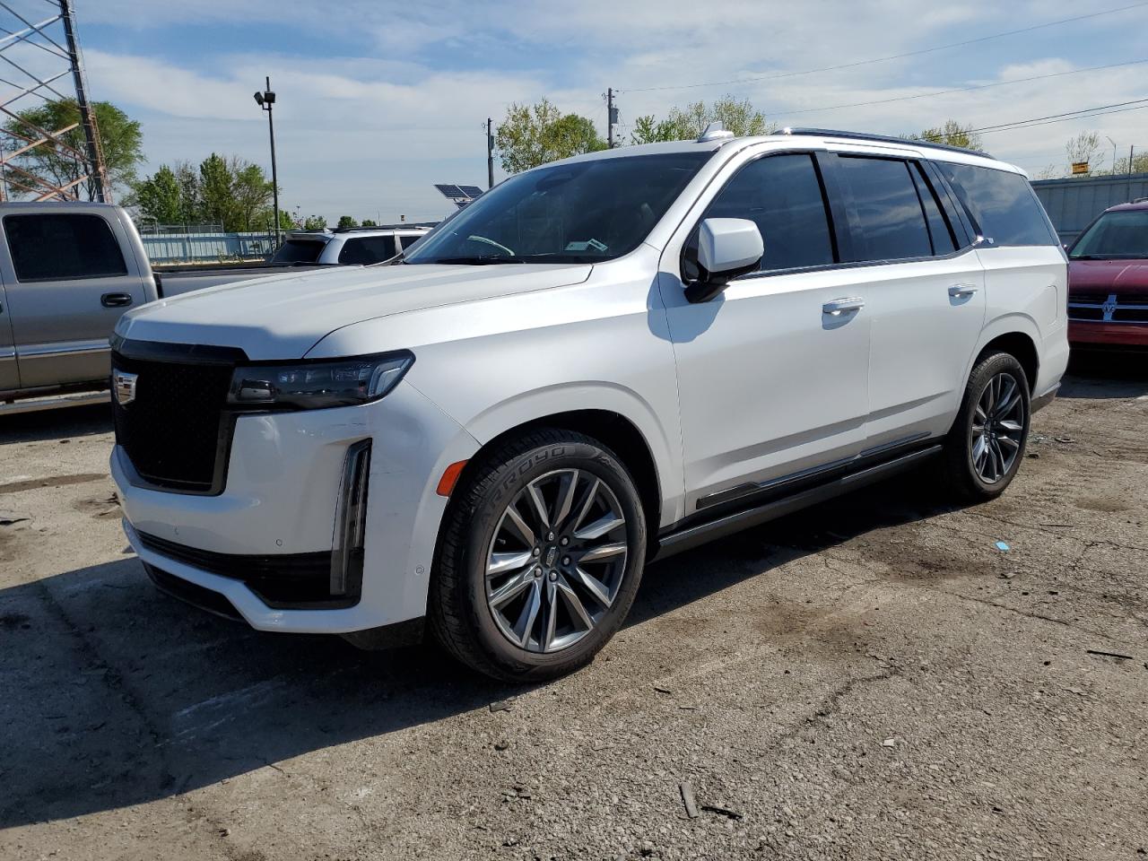 2021 Cadillac Escalade Sport Platinum იყიდება Dyer-ში, IN - Minor Dent/Scratches