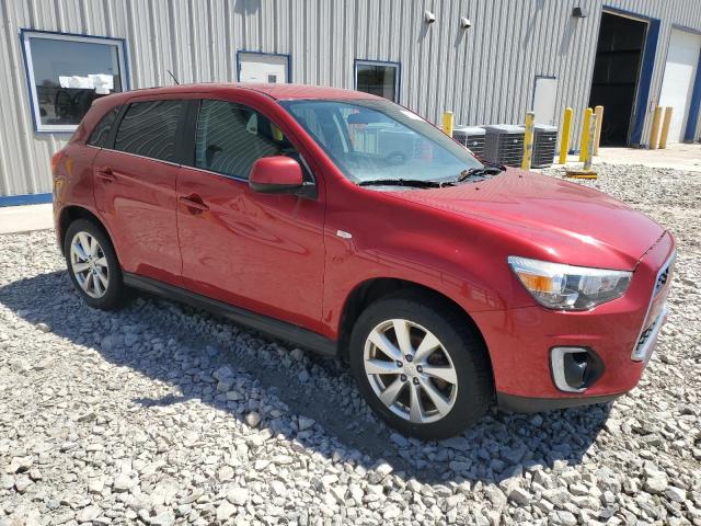  MITSUBISHI OUTLANDER 2015 Красный