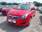 2014 VAUXHALL ZAFIRA EXC for sale at Copart WOLVERHAMPTON