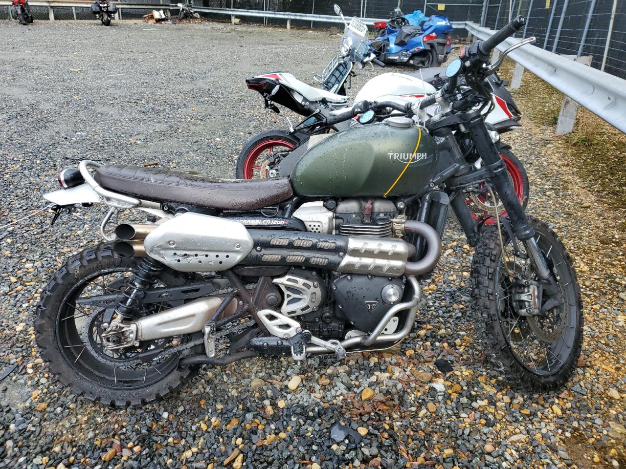 2019 Triumph Motorcycle Scrambler 1200 Xc en Venta en Waldorf, MD - Side
