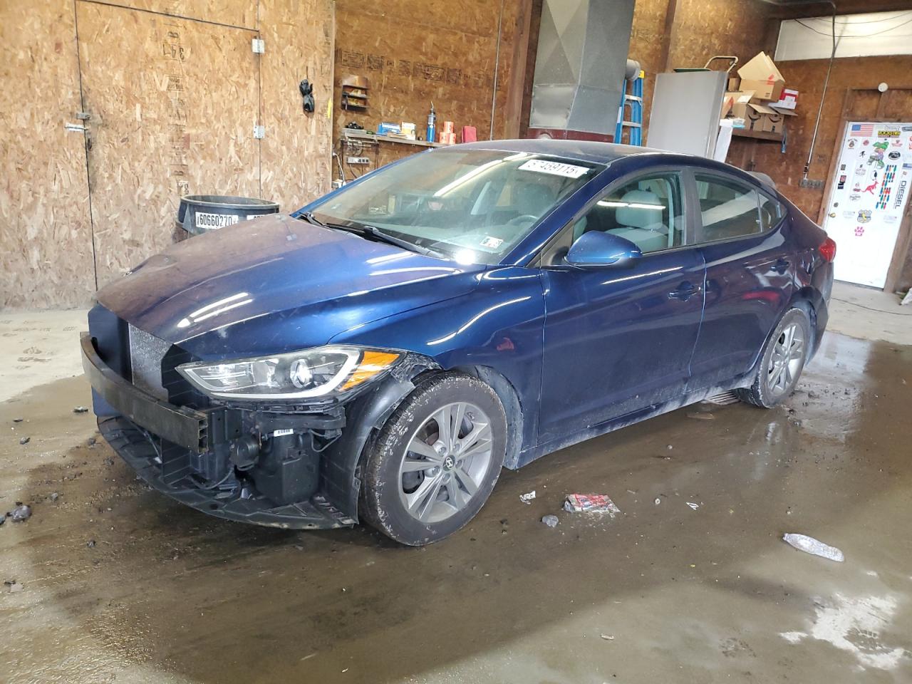 2018 Hyundai Elantra Sel   de vânzare în Ebensburg, PA - Front End