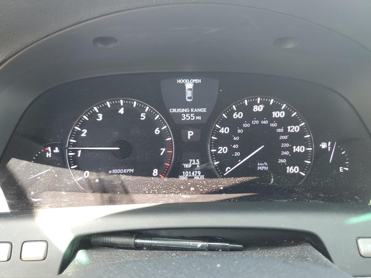 2012 Lexus Ls 460 VIN: JTHBL5EF1C5109051 Lot: 55773065