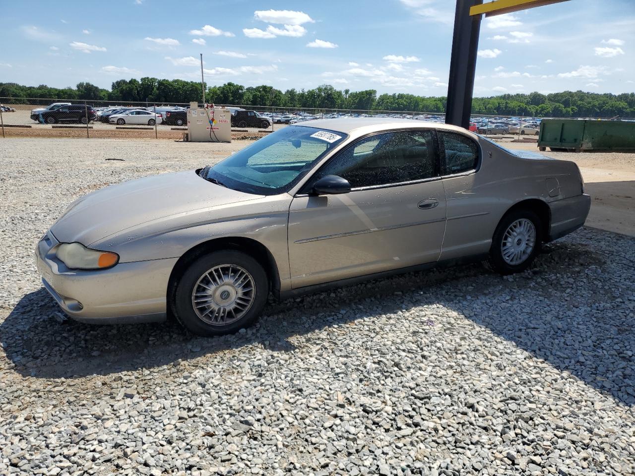 2002 Chevrolet Monte Carlo Ls for Sale in Tanner, AL - Hail
