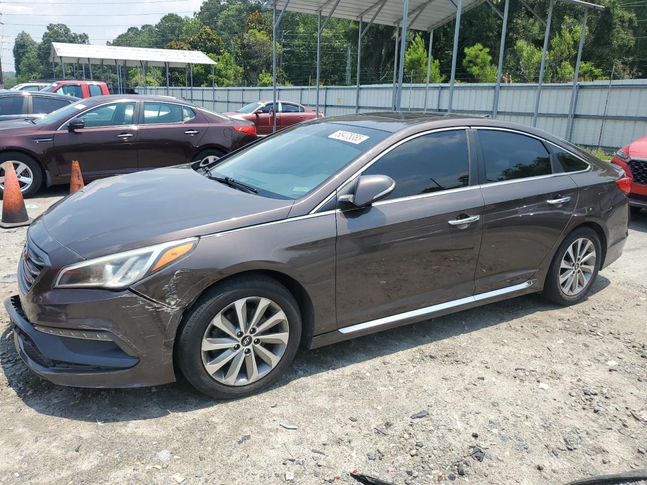 2016 Hyundai Sonata Sport იყიდება Savannah-ში, GA - Front End