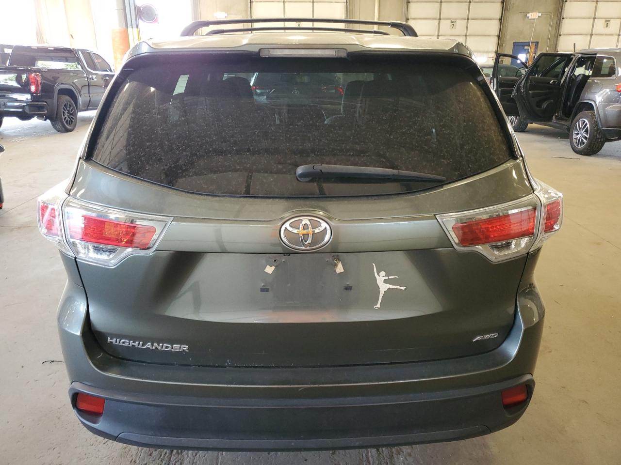 2016 Toyota Highlander Le VIN: 5TDBKRFH6GS306485 Lot: 56732295