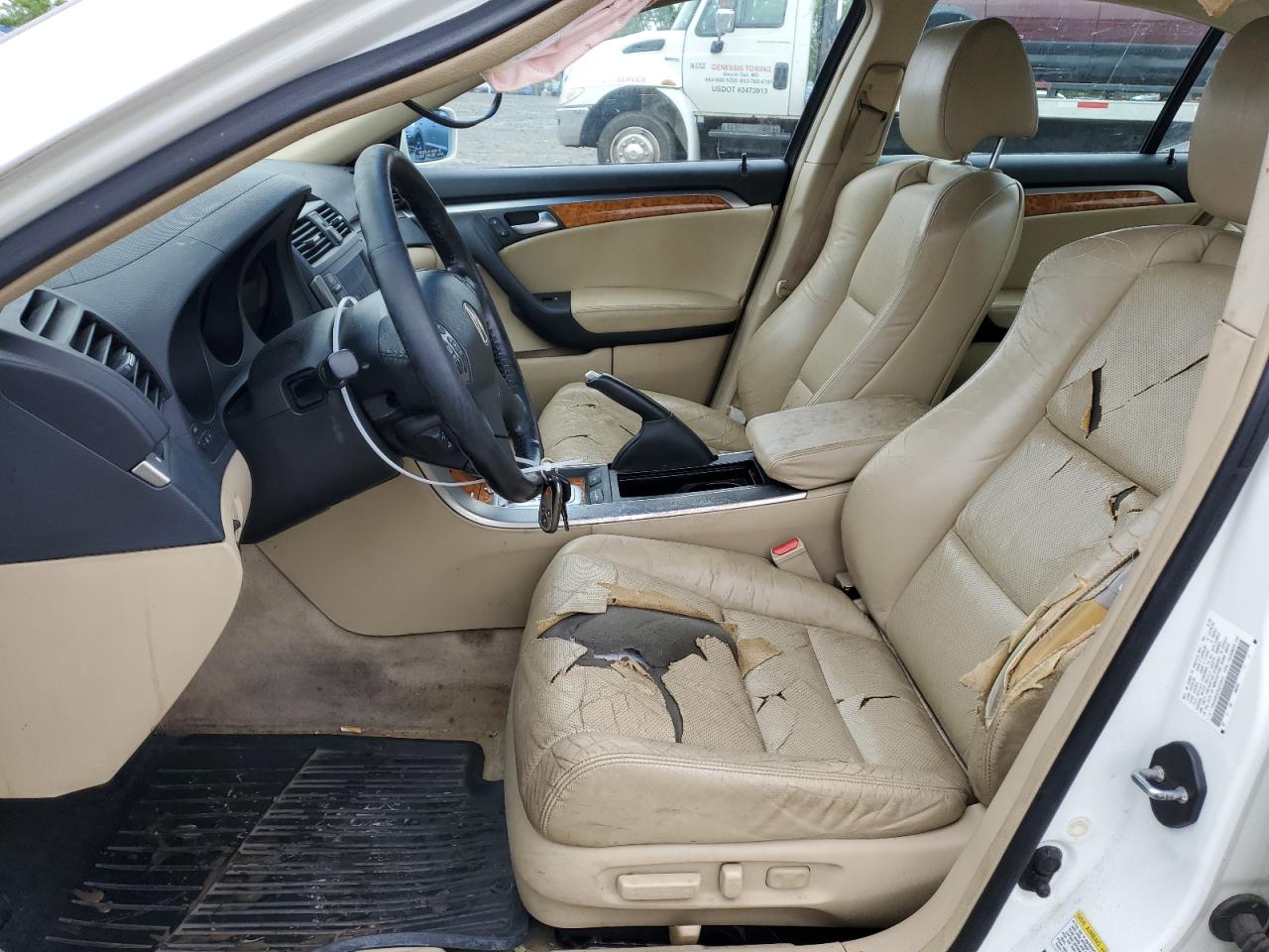2005 Acura Tl VIN: 19UUA66225A072833 Lot: 57150615