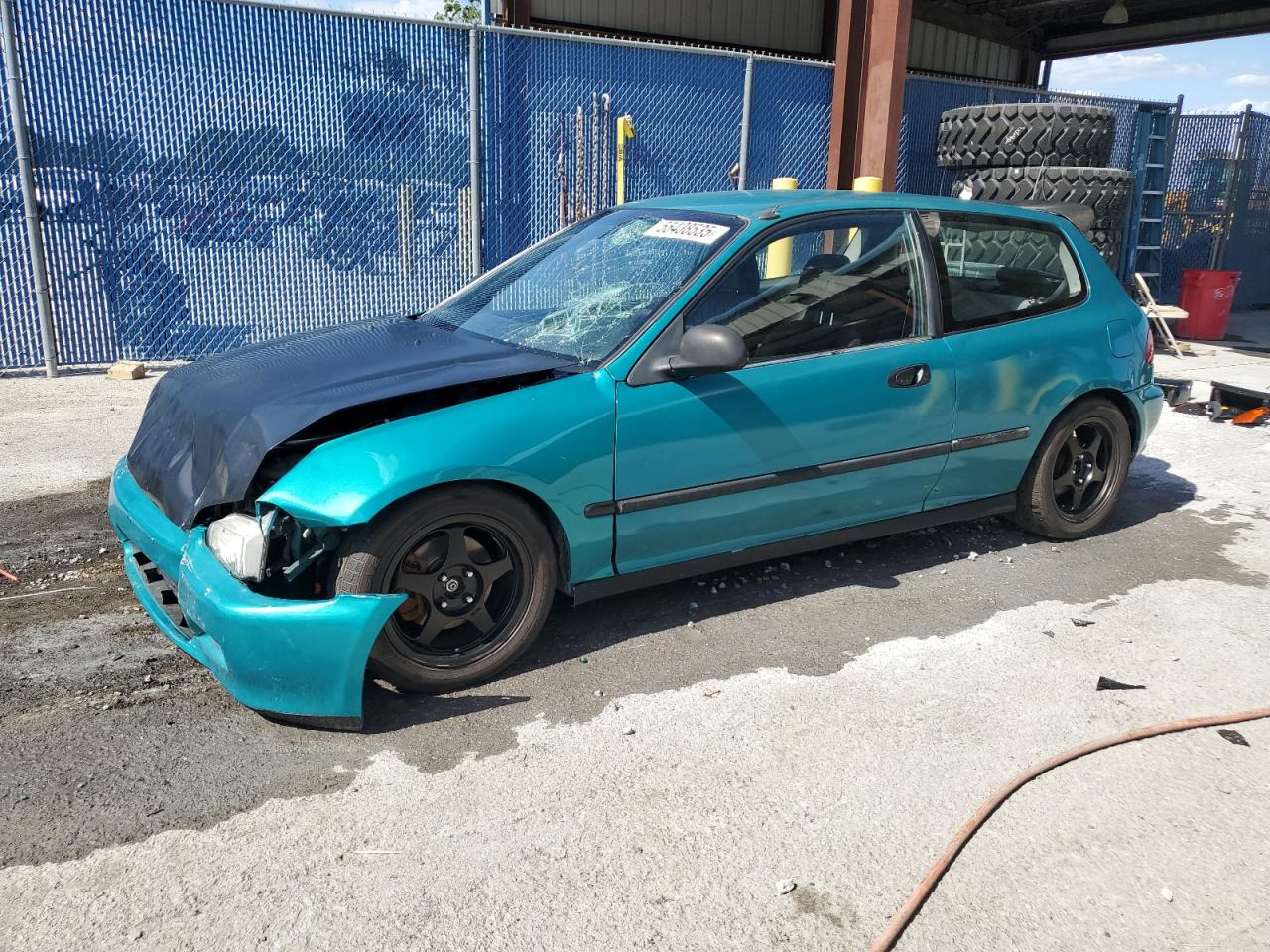 1993 Honda Civic Dx zu verkaufen in Riverview, FL - Front End