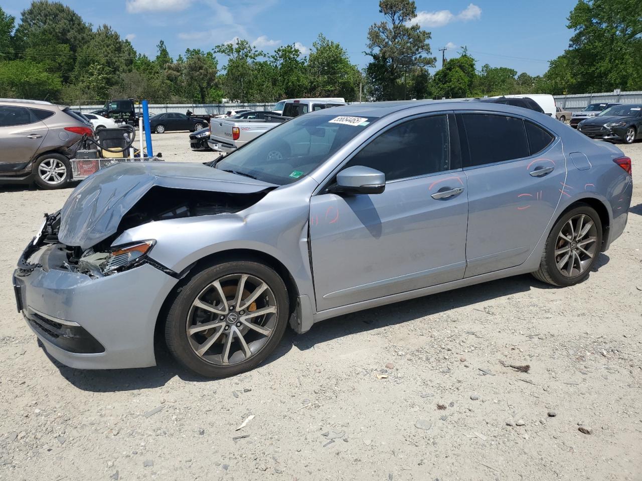 2015 Acura Tlx Tech იყიდება Hampton-ში, VA - Front End