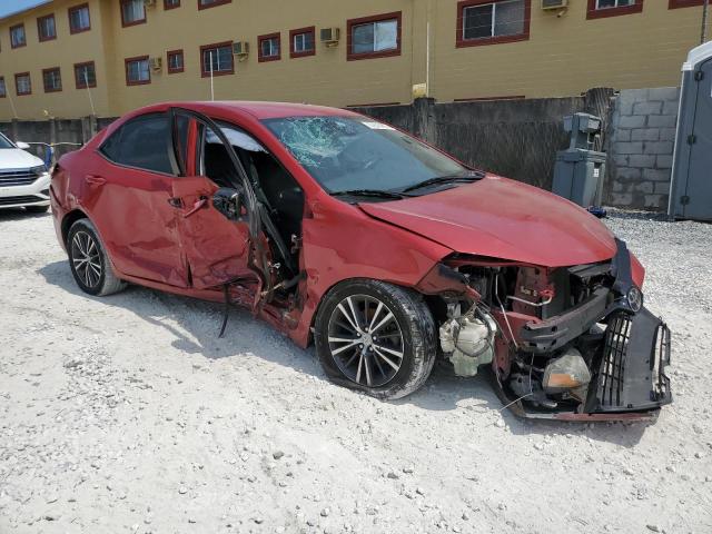  TOYOTA COROLLA 2017 Bordowy
