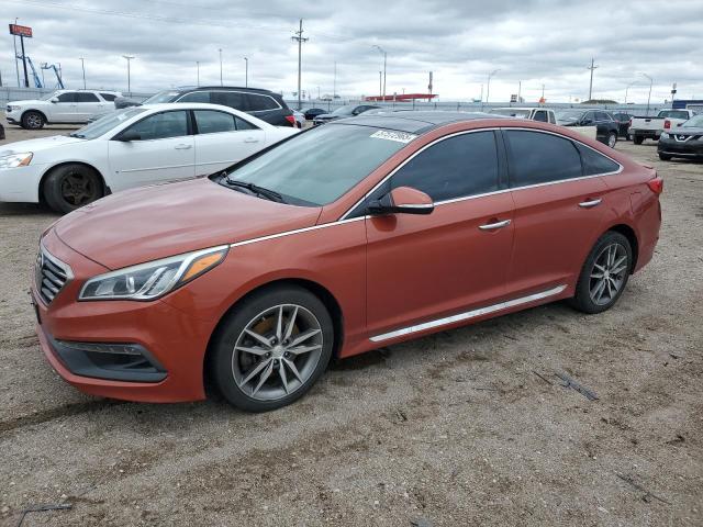 Седаны HYUNDAI SONATA 2015 Оранжевый