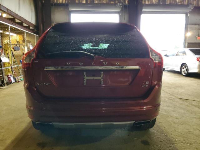  VOLVO XC60 2016 Червоний