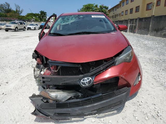  TOYOTA COROLLA 2017 Bordowy