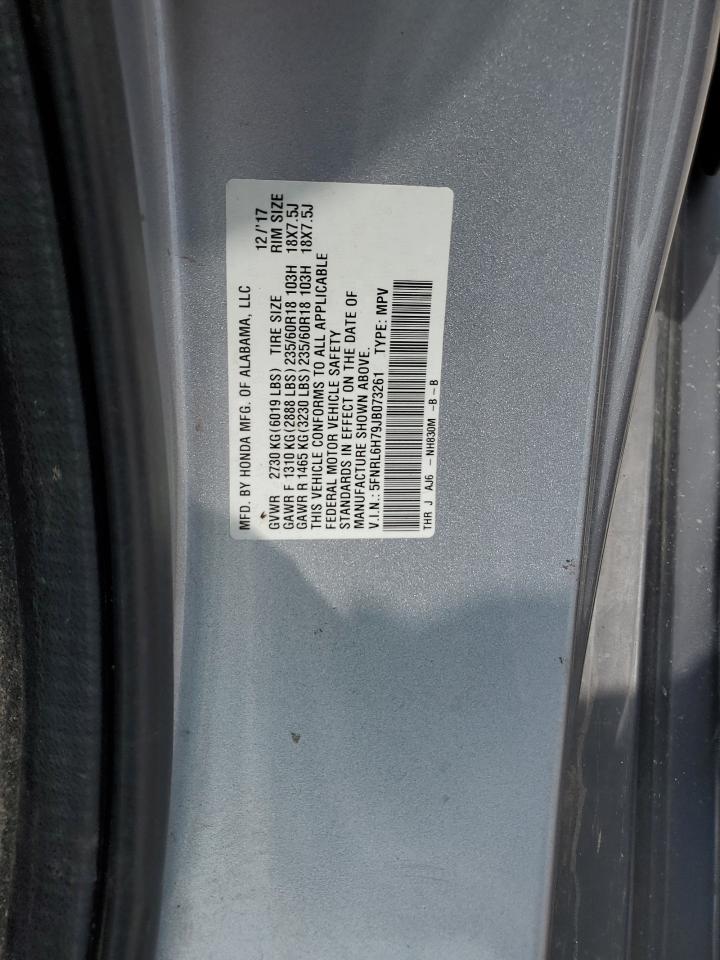 5FNRL6H79JB073261 HONDA All Models 2018