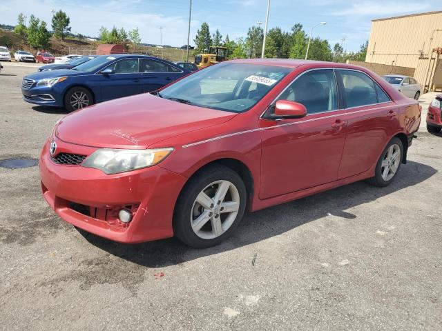  TOYOTA CAMRY 2014 Red