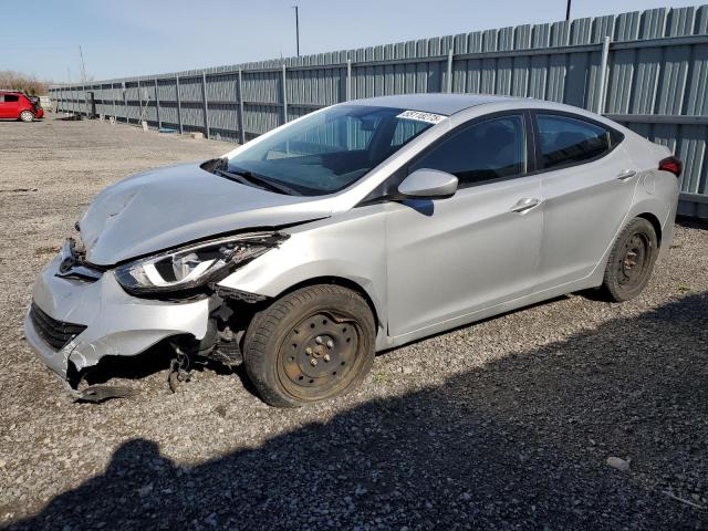 2015 HYUNDAI ELANTRA SE for sale at Copart ON - OTTAWA