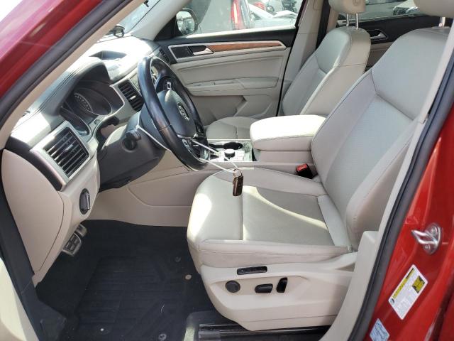  VOLKSWAGEN ATLAS 2018 Czerwony
