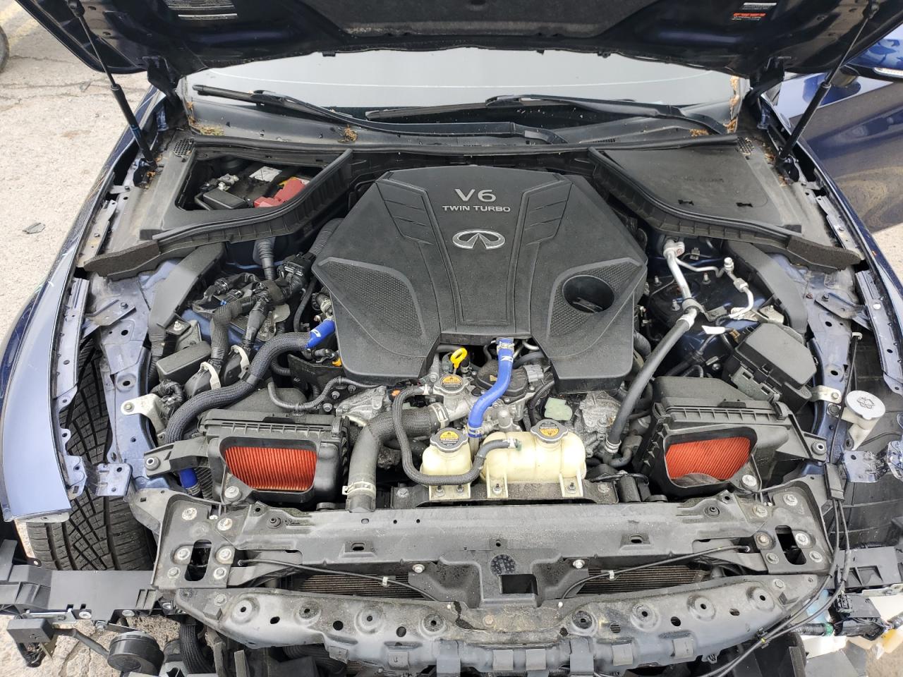 2021 Infiniti Q60 Luxe VIN: JN1EV7KL5MM470517 Lot: 55611455