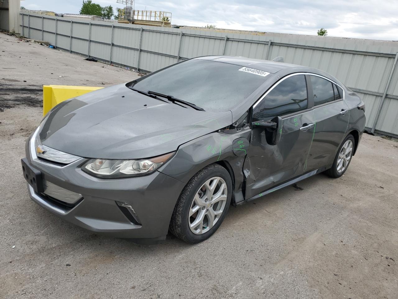 2017 Chevrolet Volt Lt на продаже в Kansas City, KS - Side