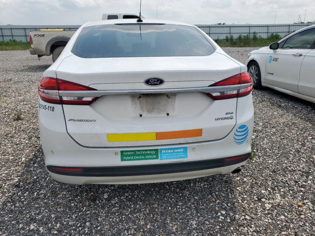 2018 Ford Fusion Se Hybrid VIN: 3FA6P0LU1JR171688 Lot: 54035225
