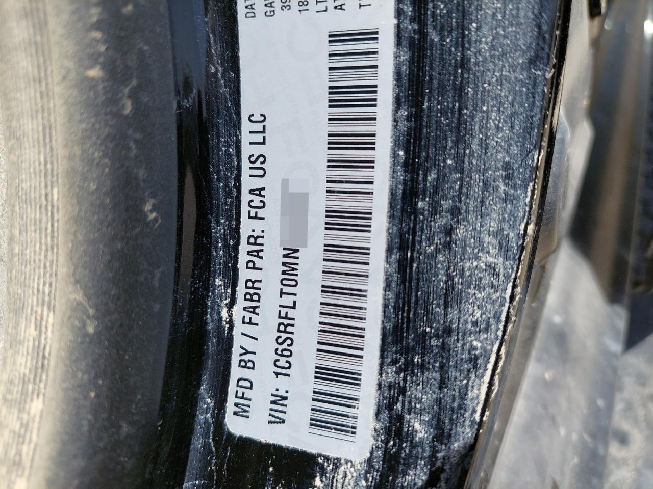 1C6SRFLT0MN701032 - 2021 Dodge RAM - #55868525