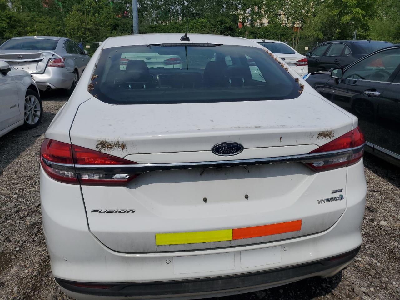 2018 Ford Fusion Se Hybrid VIN: 3FA6P0LU0JR172024 Lot: 55085105