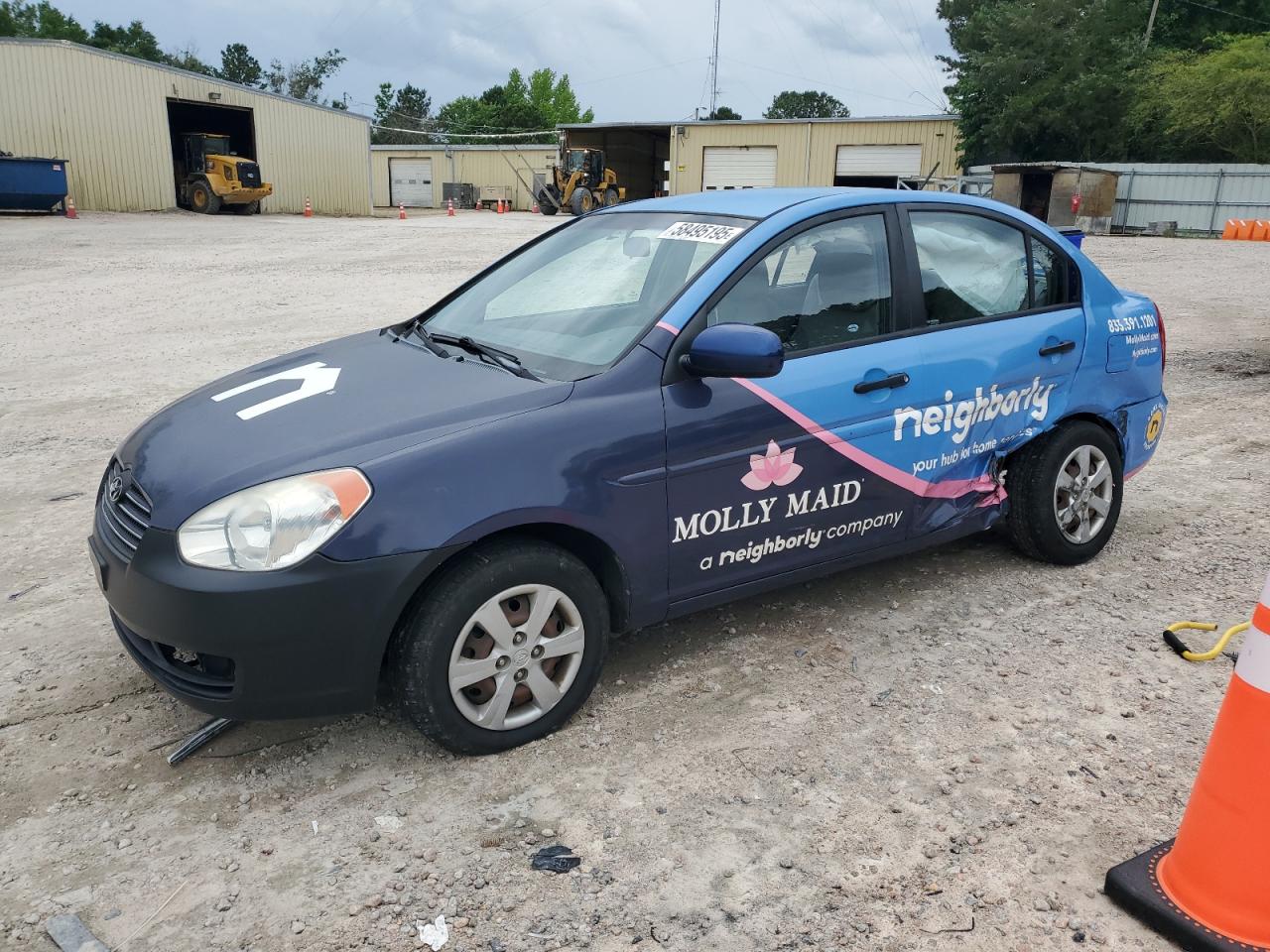 2010 Hyundai Accent Gls იყიდება Knightdale-ში, NC - Side