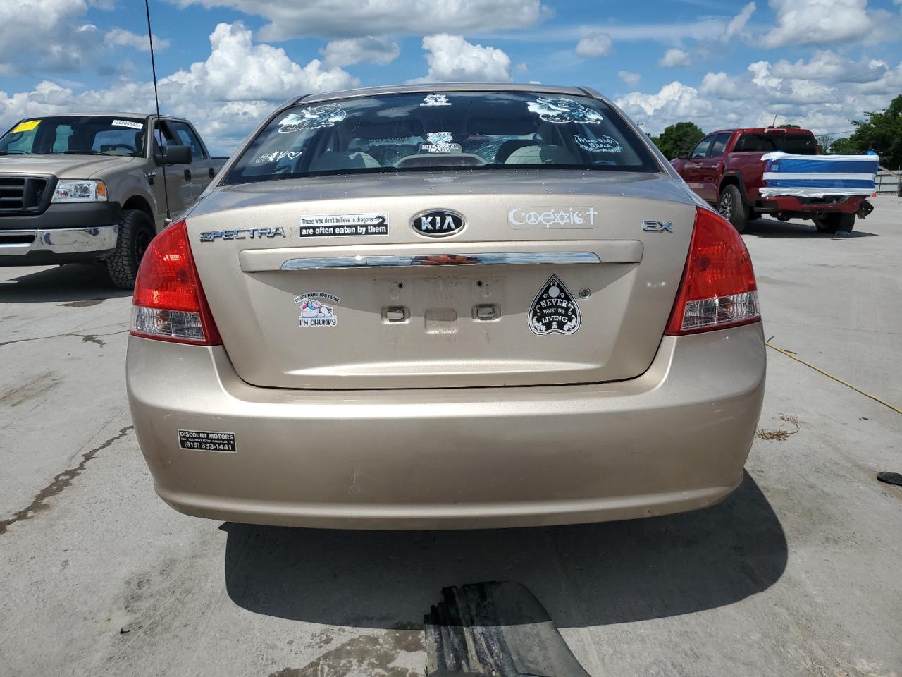 2009 Kia Spectra Ex VIN: KNAFE221995597739 Lot: 56691985