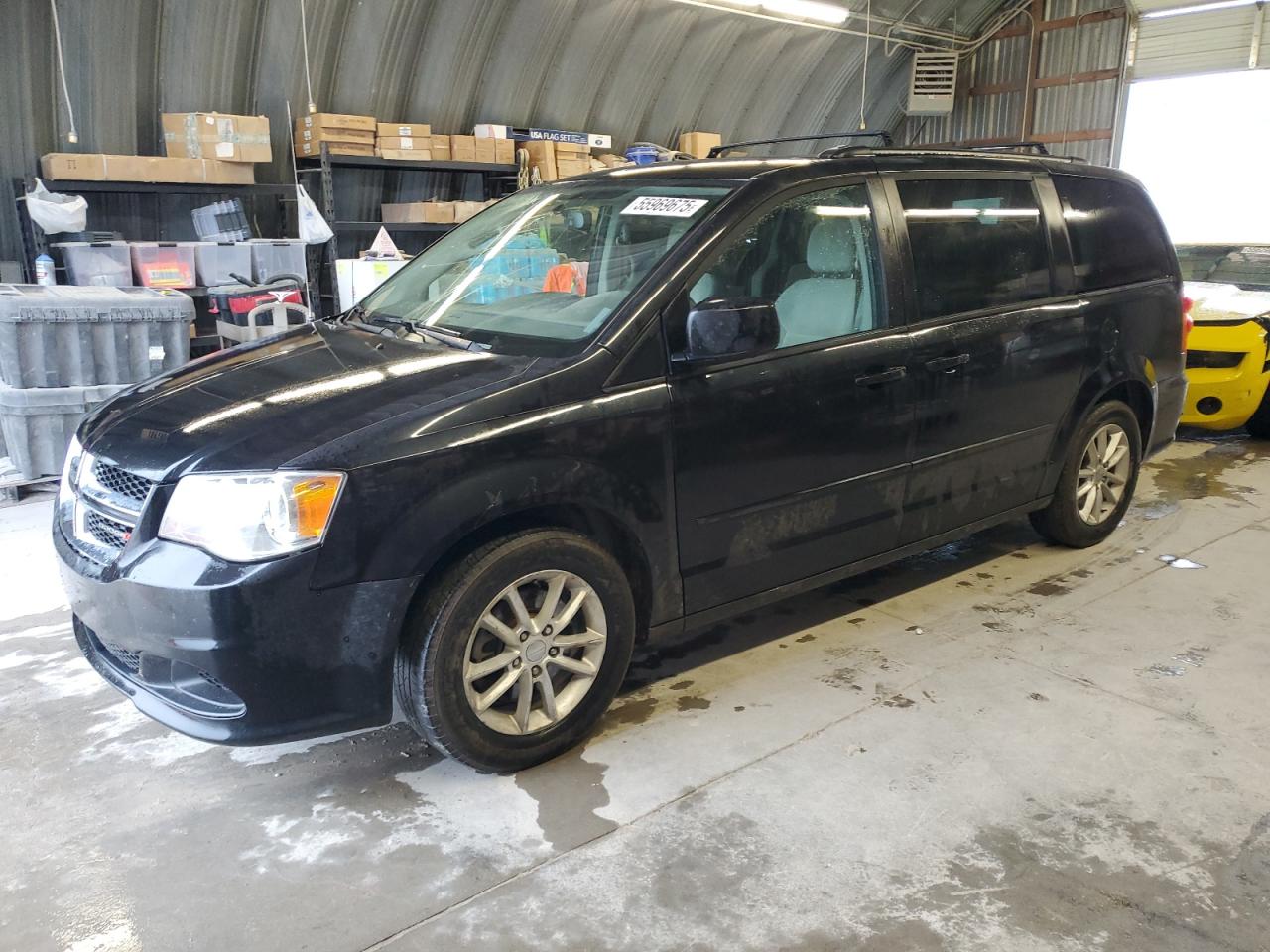 2016 Dodge Grand Caravan Sxt იყიდება Wichita-ში, KS - Side