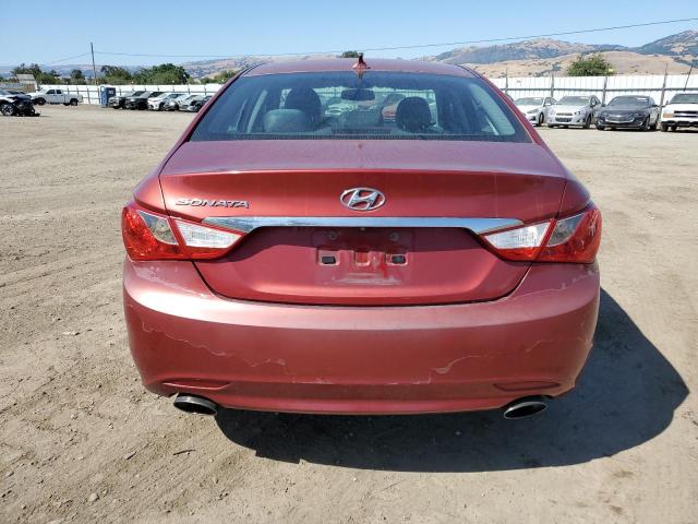  HYUNDAI SONATA 2012 Czerwony