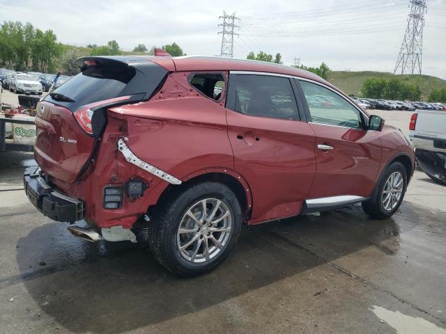 NISSAN MURANO 2018 Бургунди