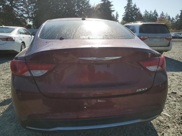  CHRYSLER 200 2015 Red