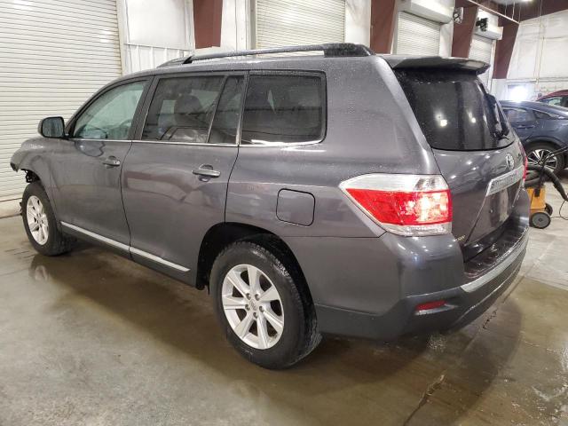  TOYOTA HIGHLANDER 2013 Gray
