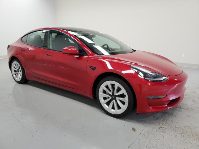 TESLA MODEL 3 2022 Czerwony