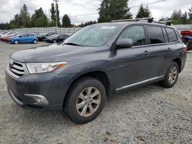  TOYOTA HIGHLANDER 2013 Szary