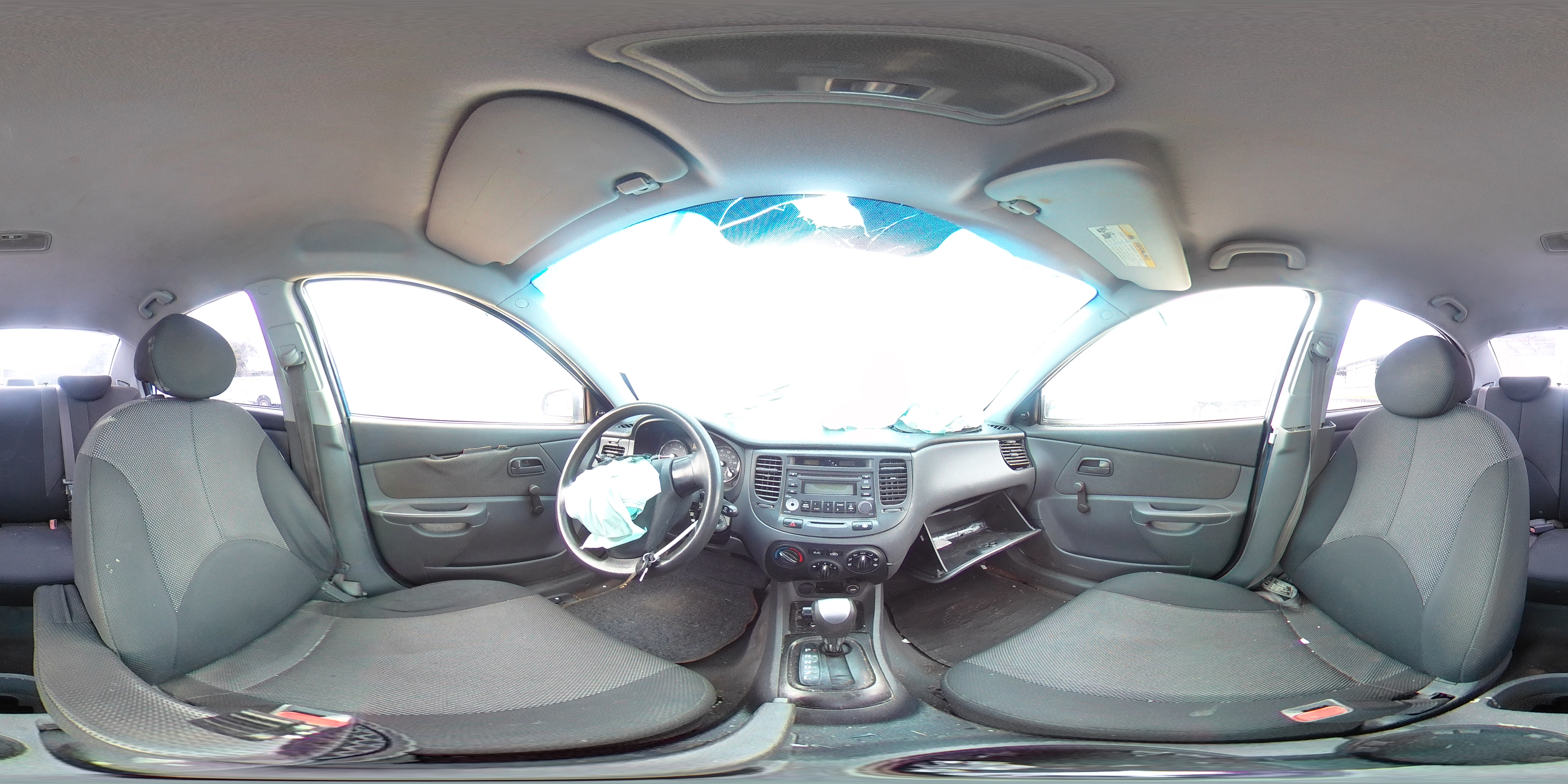 2008 Kia Rio Base VIN: KNADE123286312178 Lot: 55810005