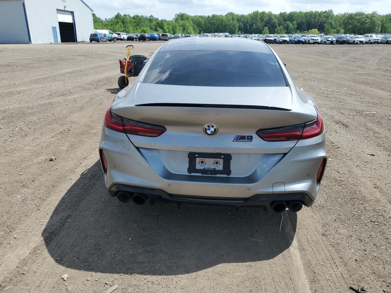 2022 BMW M8 VIN: WBSGV0C08NCH61825 Lot: 57515605