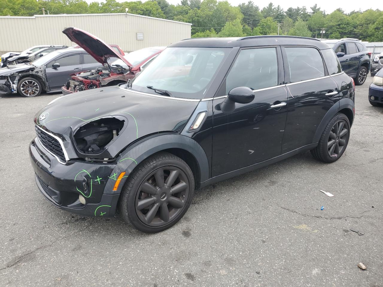 2013 Mini Cooper S Countryman იყიდება Exeter-ში, RI - Frame Damage