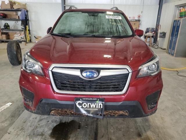  SUBARU FORESTER 2020 Бургунді