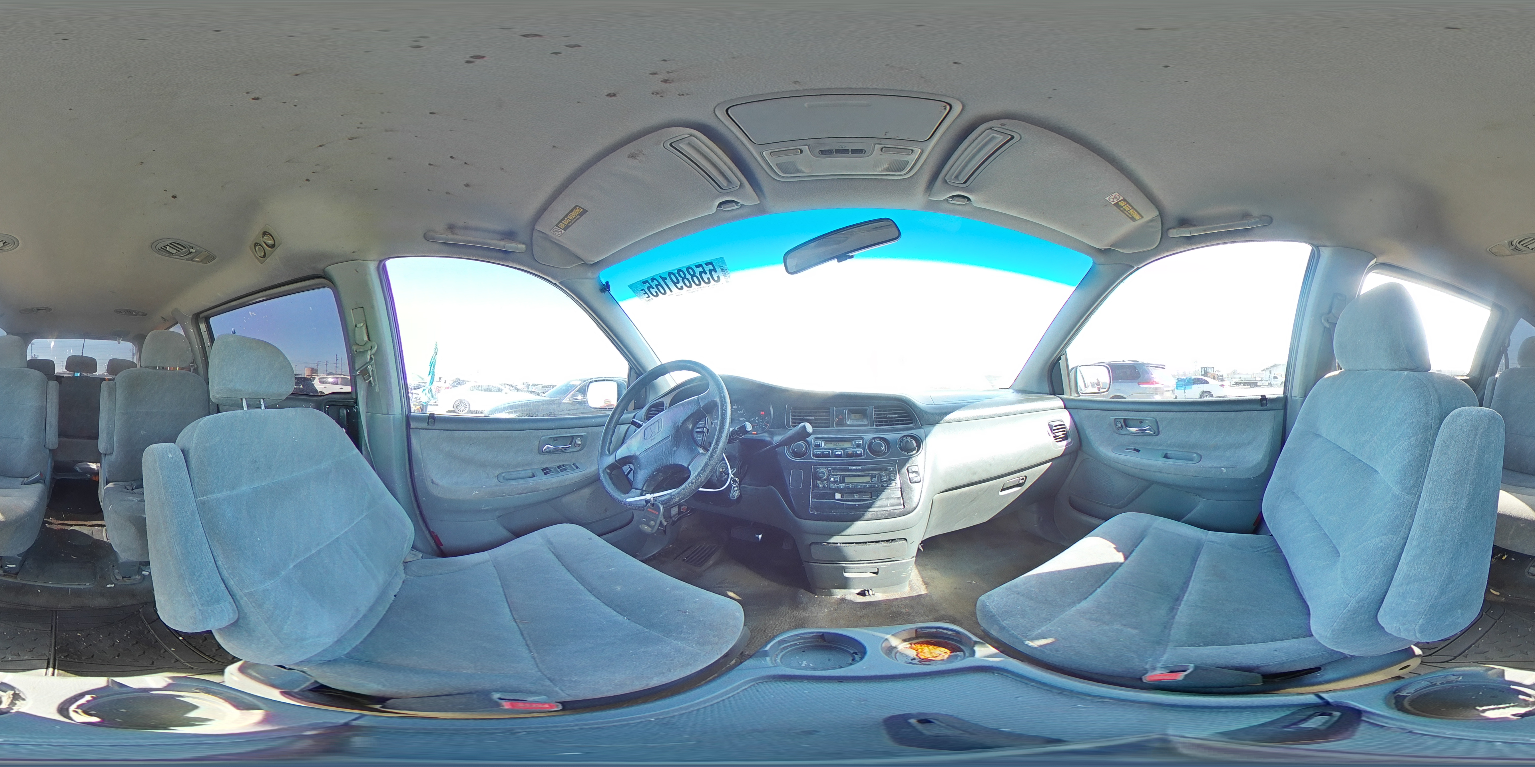 2000 Honda Odyssey Ex VIN: 2HKRL1867YH526895 Lot: 55889165