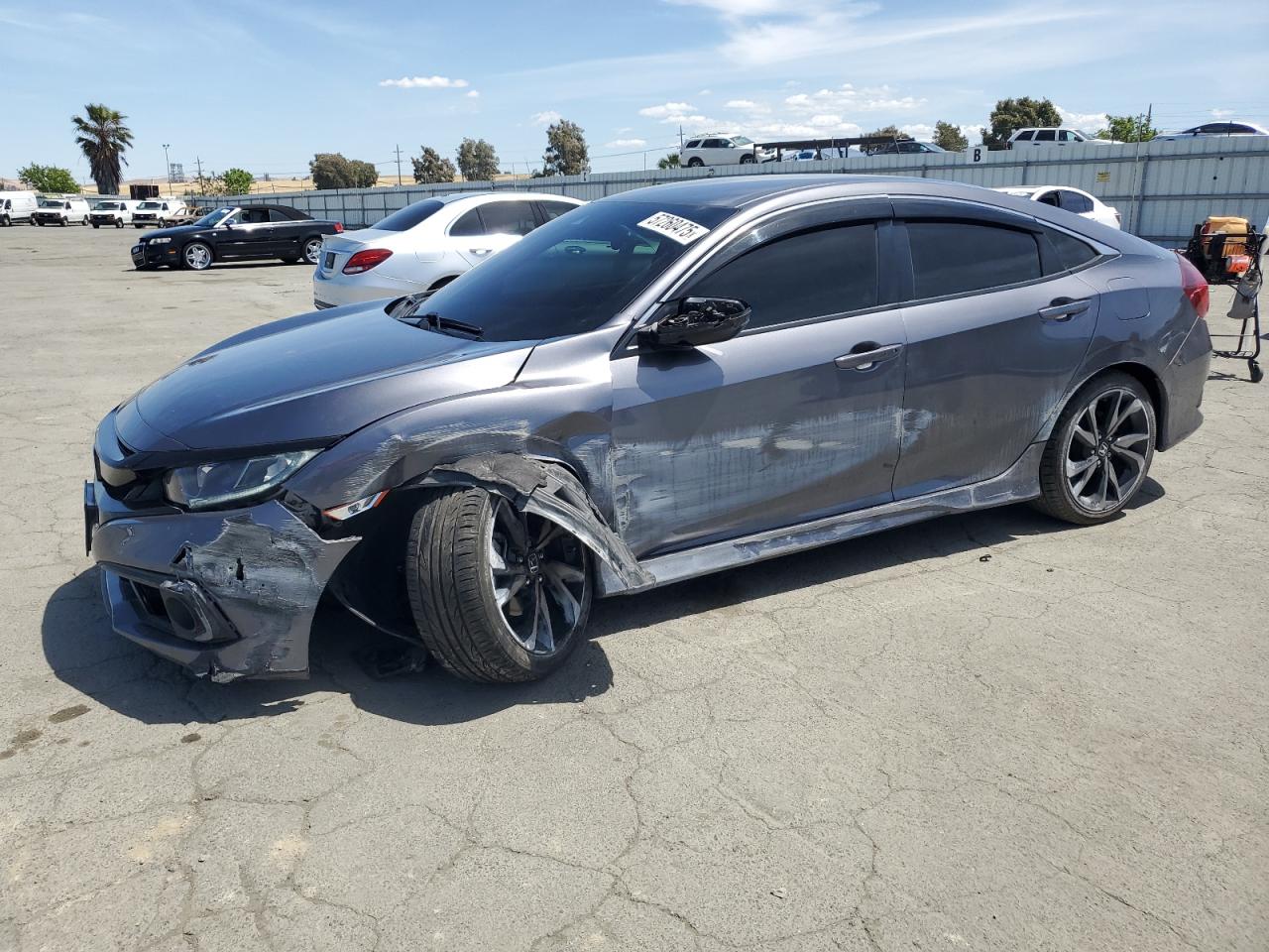 2020 Honda Civic Sport იყიდება Martinez-ში, CA - All Over