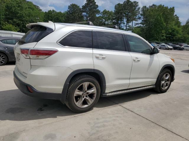  TOYOTA HIGHLANDER 2015 Белый