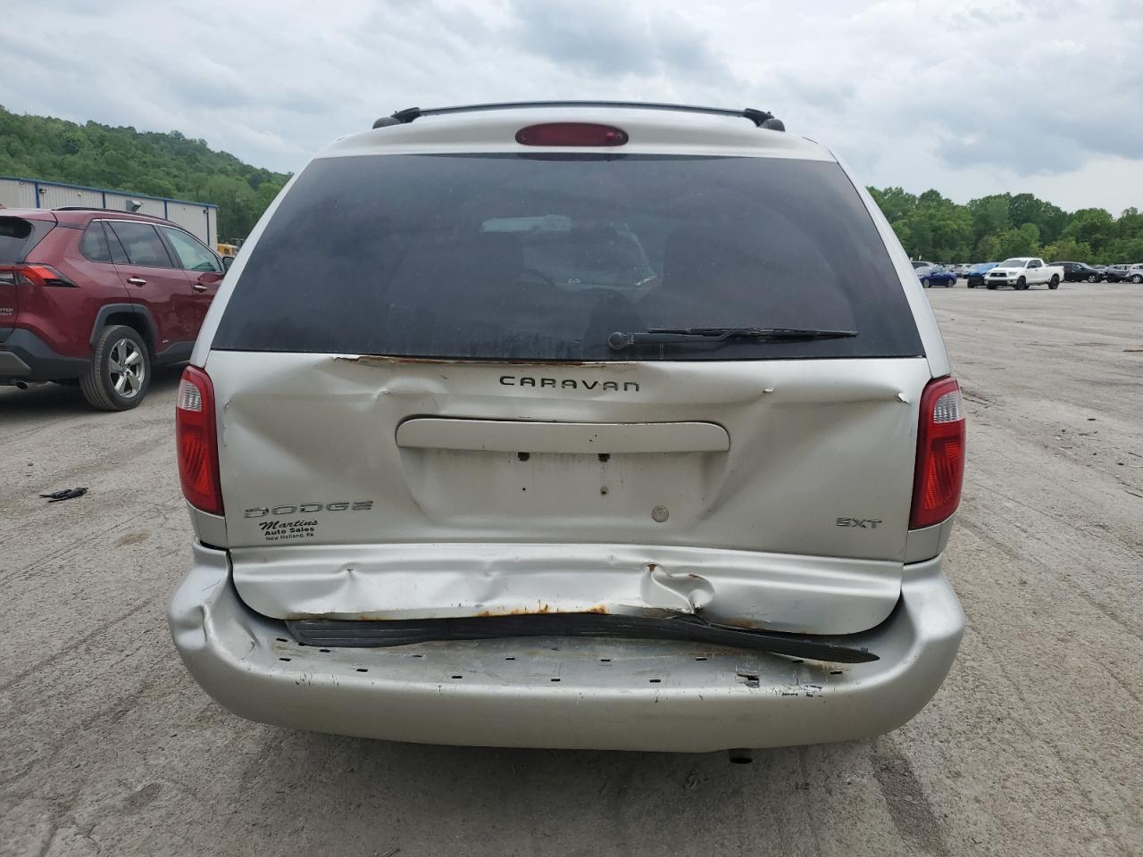 2007 Dodge Caravan Sxt VIN: 1D4GP45R37B148296 Lot: 55973175