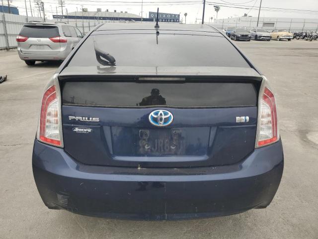 Hatchbacks TOYOTA PRIUS 2014 Blue