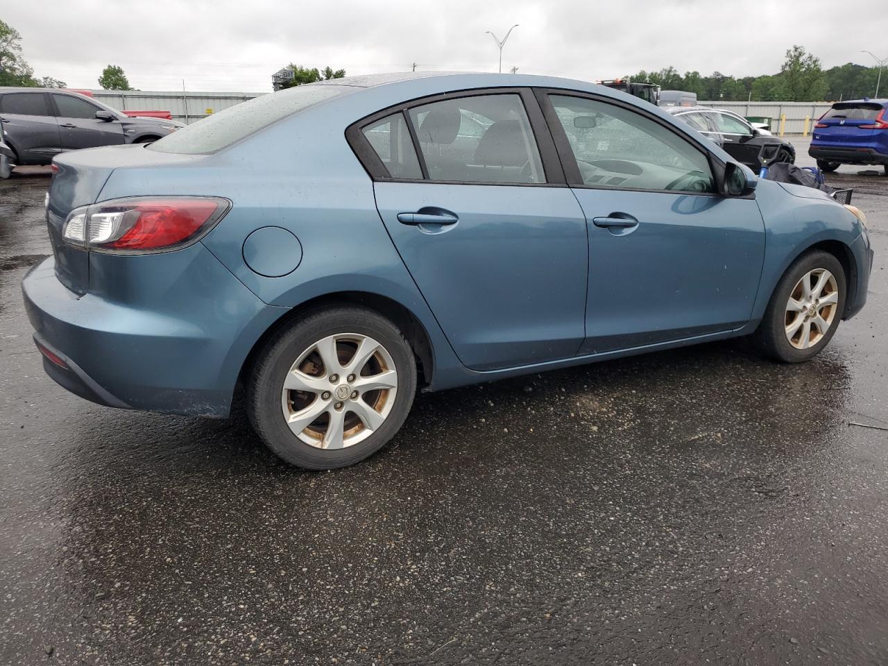 2010 Mazda 3 I blue null gas JM1BL1SF3A1300571 photo #4