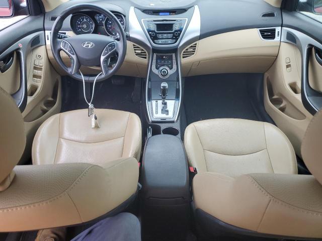 Sedans HYUNDAI ELANTRA 2013 Red