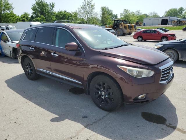  INFINITI JX35 2013 Бургунди